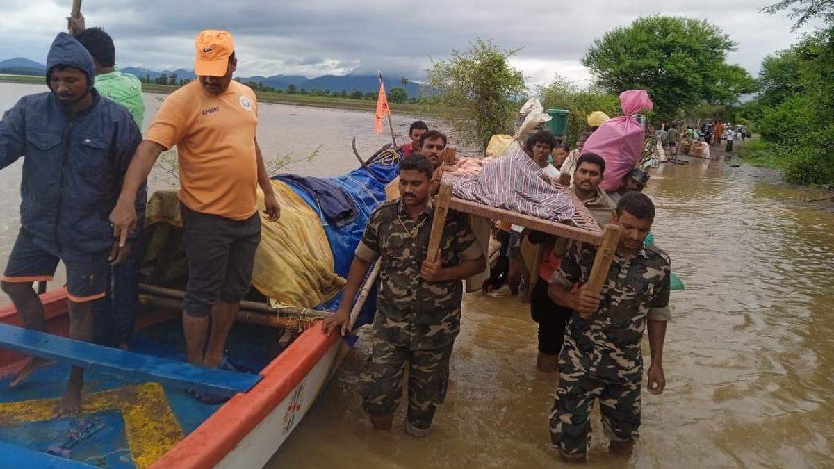 Godavari floods: Work on Polavaram irrigation project in A.P. put on hold as inflows rise