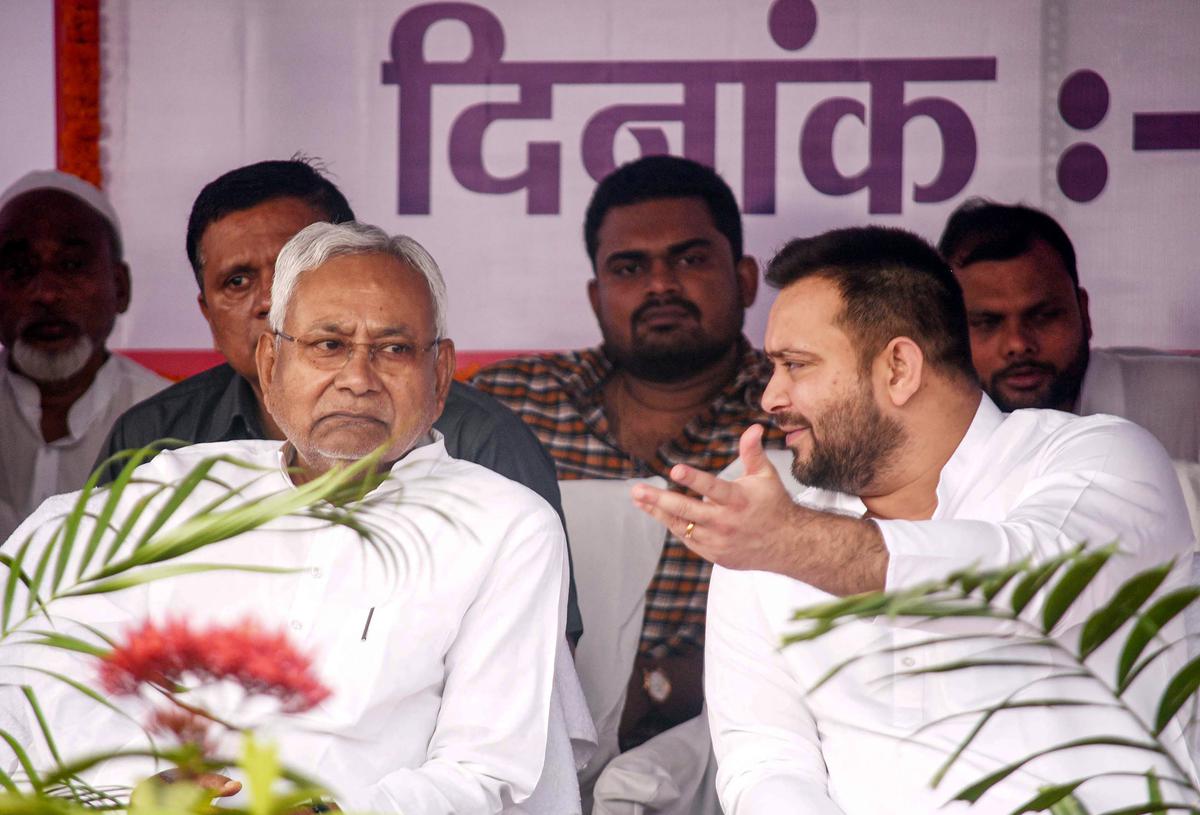 Tejashwi Rubbishes Speculations About Another Volte Face By Nitish ...