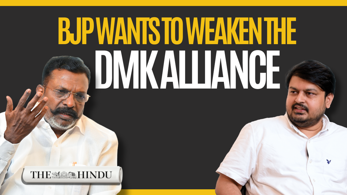 ‘BJP may try to split DMK alliance even after victory,’ warns Thol. Thirumavalavan