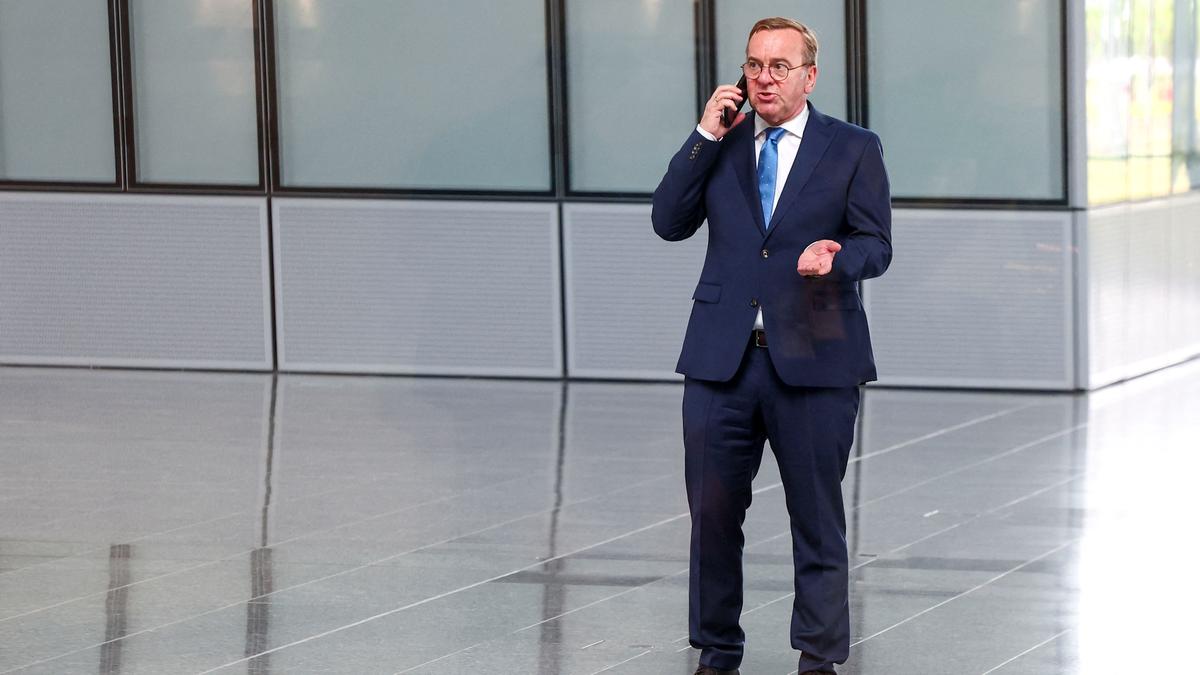 German Defence Minister Boris Pistorius visits Ukraine for talks on weapons support