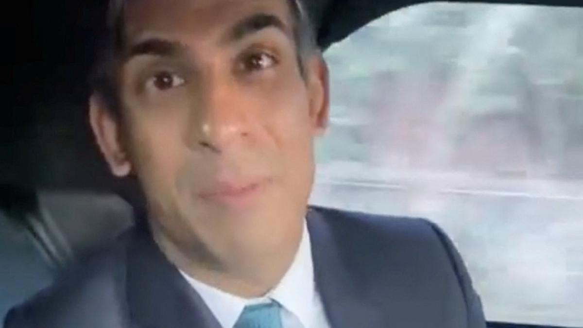 U.K. PM Rishi Sunak fined for not wearing seatbelt