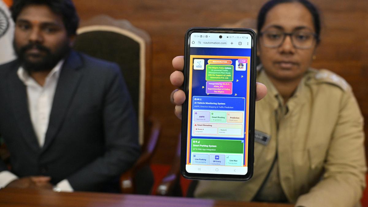 AI-based solutions being studied for traffic management in the Nilgiris