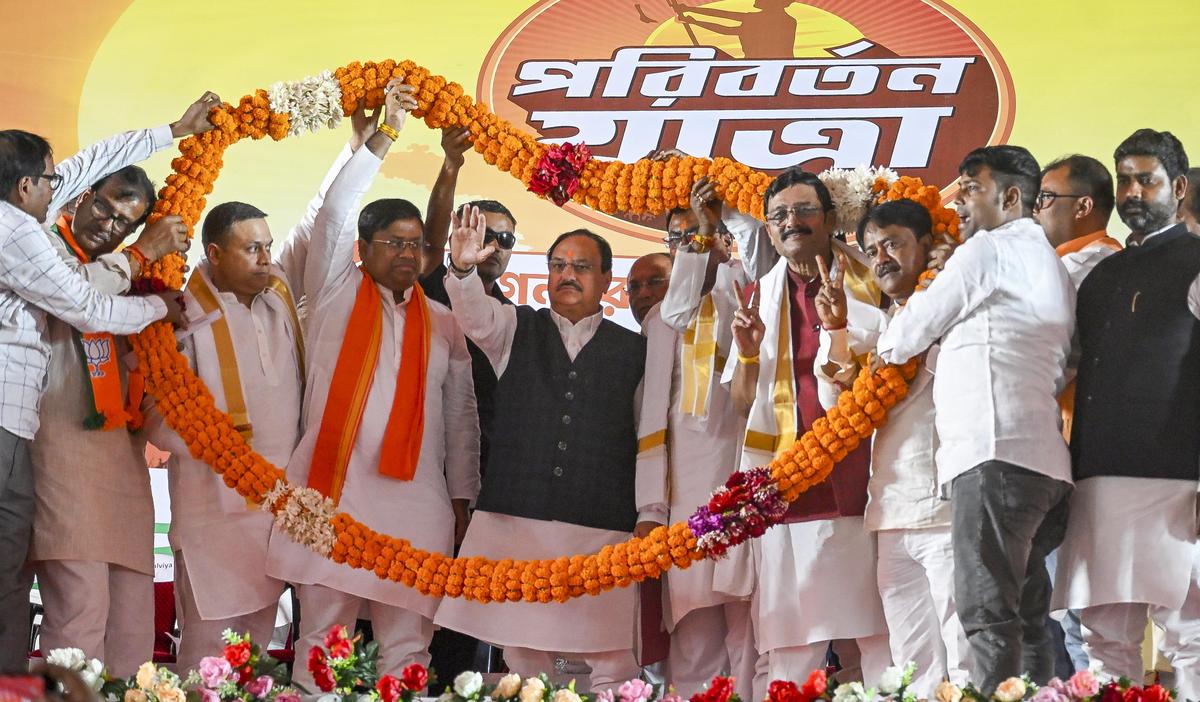 thehindu.com - Shiv Sahay Singh - BJP begins campaign for Bengal Assembly elections with Parivartan Yatras