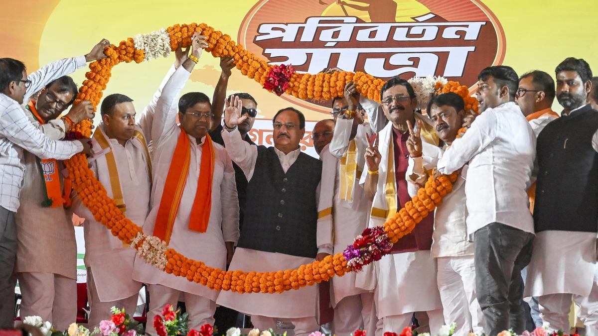 BJP begins campaign for Bengal Assembly elections with Parivartan Yatras