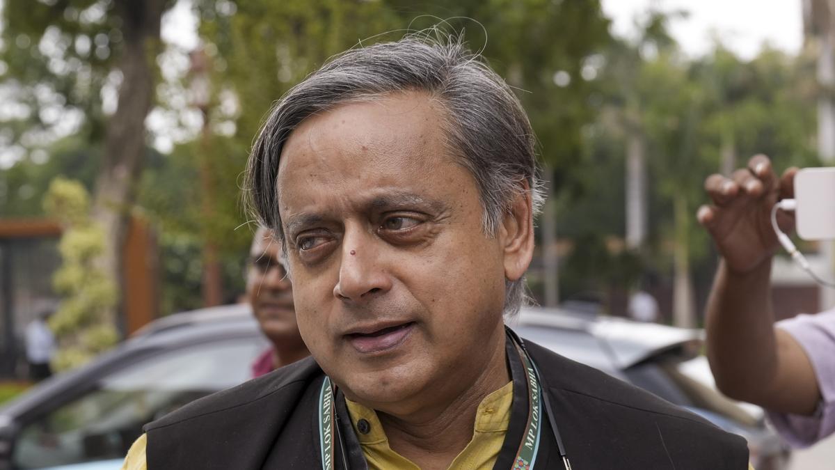 Shashi Tharoor speaks with father of EY employee, says ‘human rights don’t stop at workplace’