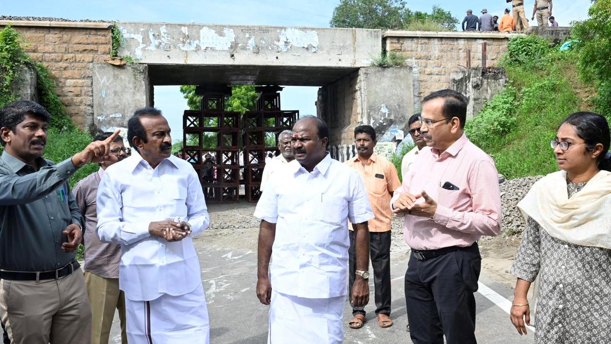 Train services restored after repair works carried out to bridge on Erode - Karur section 