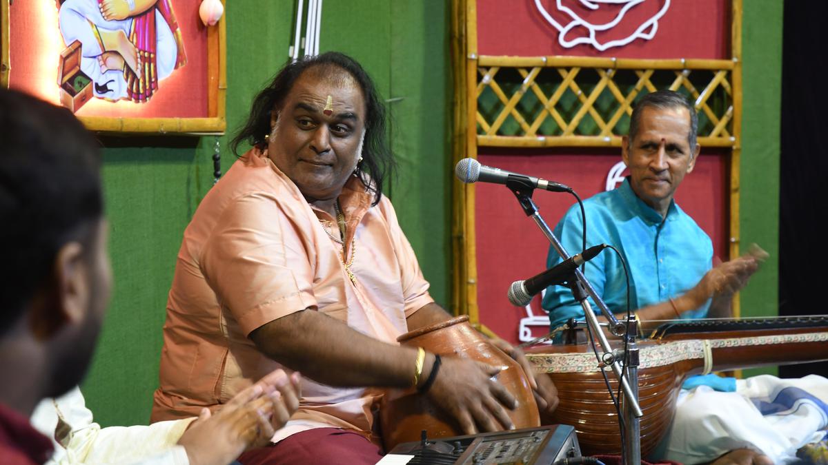 Ghatam Karthik’s Heartbeat Ensemble enthrals rasikas in Madurai