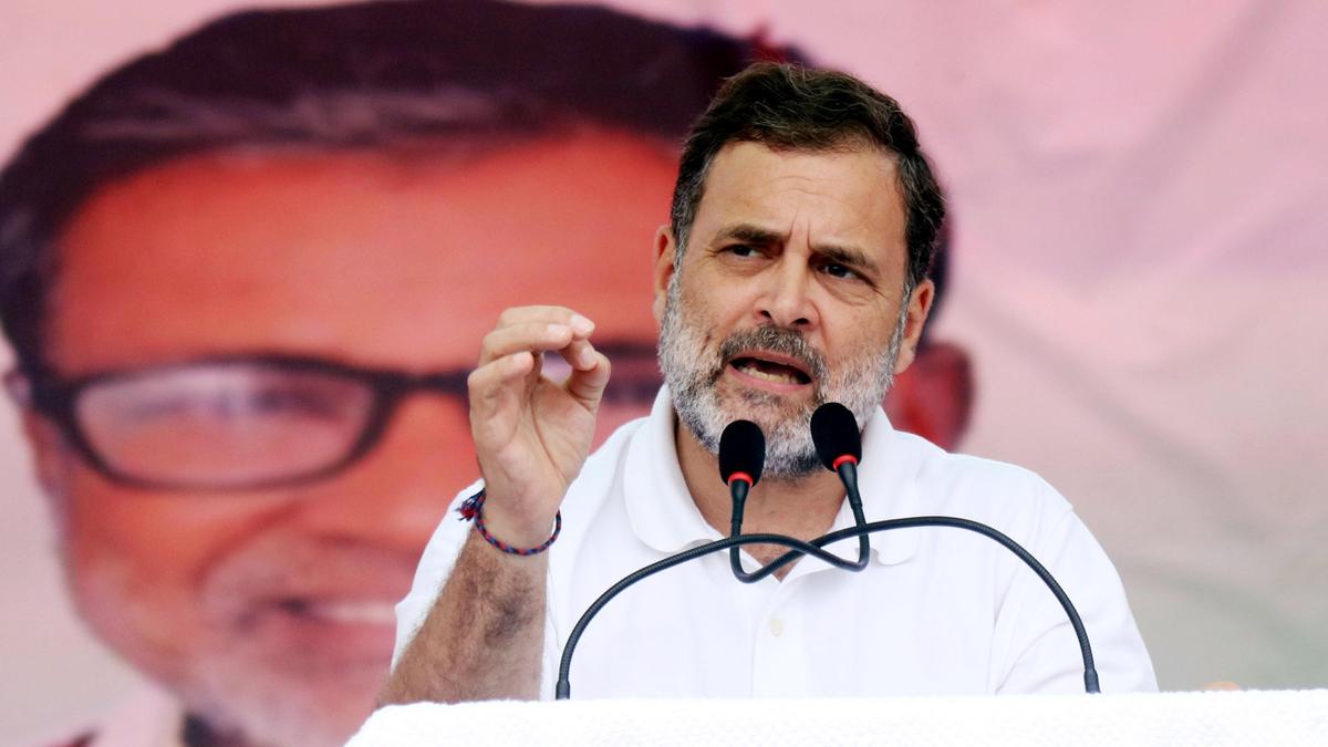 Modi is scared of Trump, claims Rahul