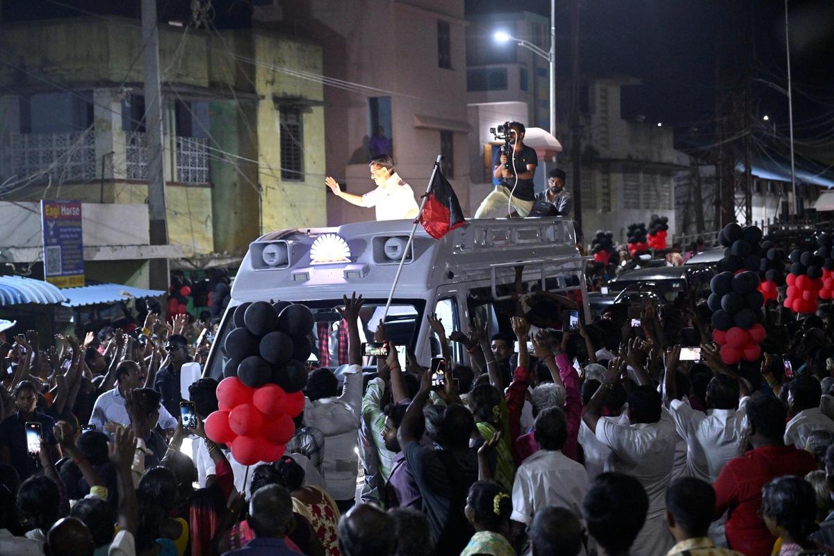 O ministro-chefe MK Stalin faz campanha em Madurai no domingo.