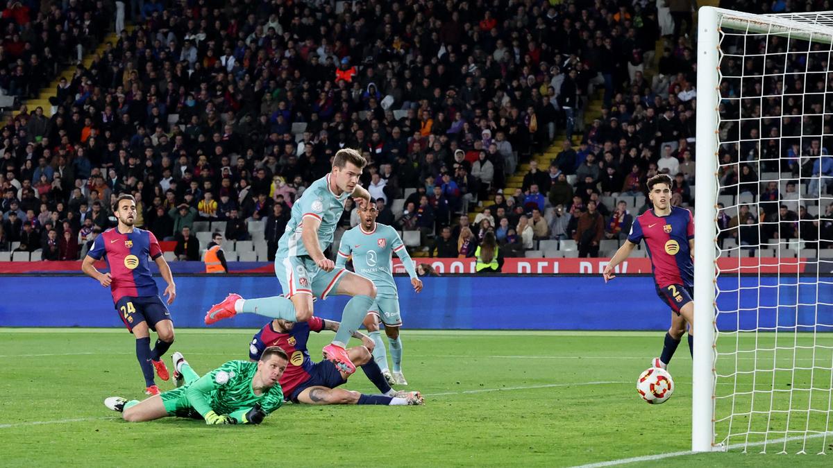 Barcelona and Atletico Madrid draw 4-4 in thrilling 1st leg of Copa del Rey semifinals