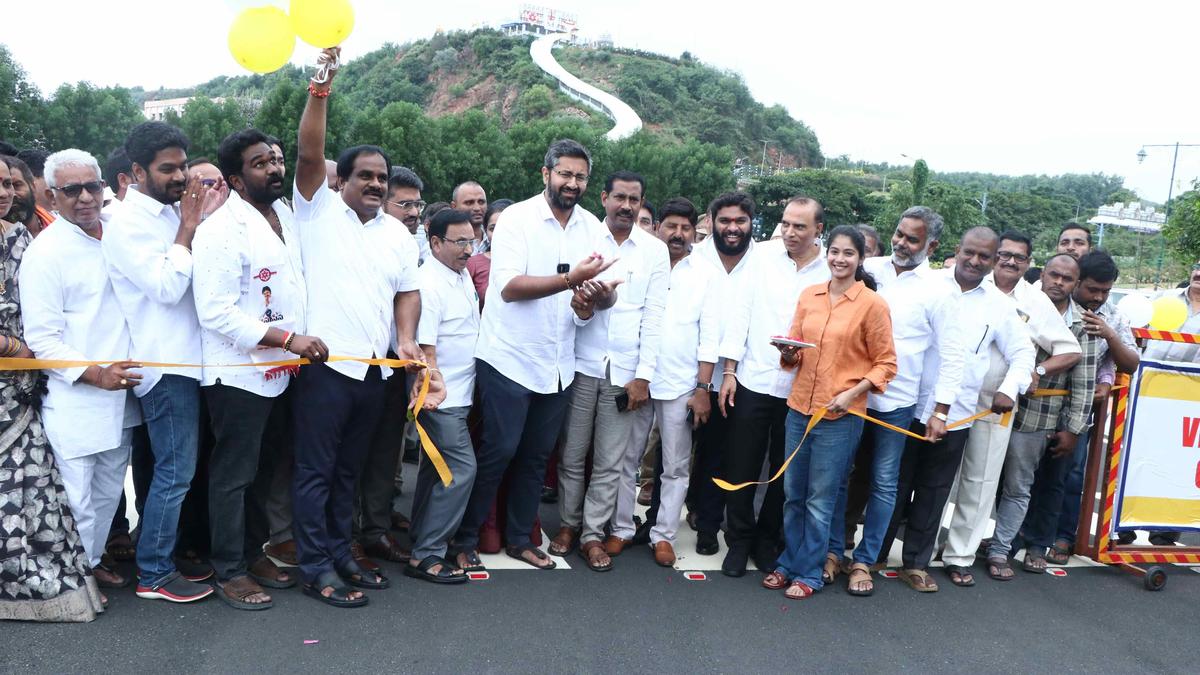 Rushikonda south road in Visakhapatnam reopened