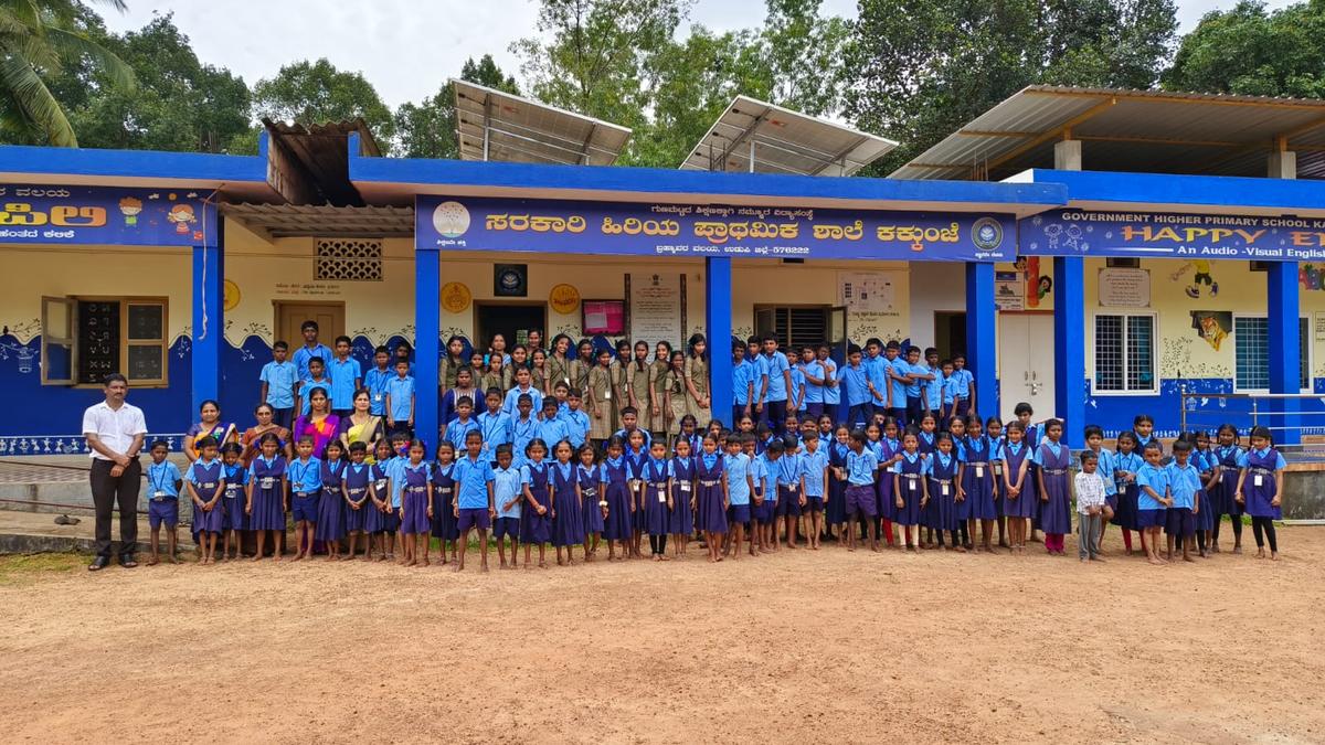Five government village schools in Udupi district harness solar energy