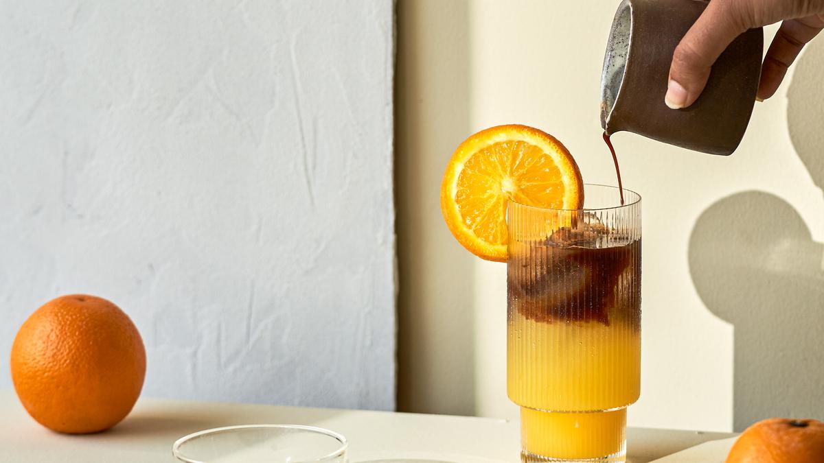 Enjoy these fruit flavoured cold coffee