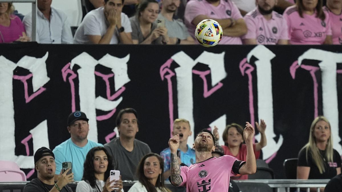 Messi scores in his return, helps Inter Miami get a 2-2 tie against Colorado