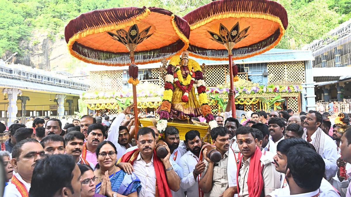 Police review security atop Indrakeeladri through CCTVs