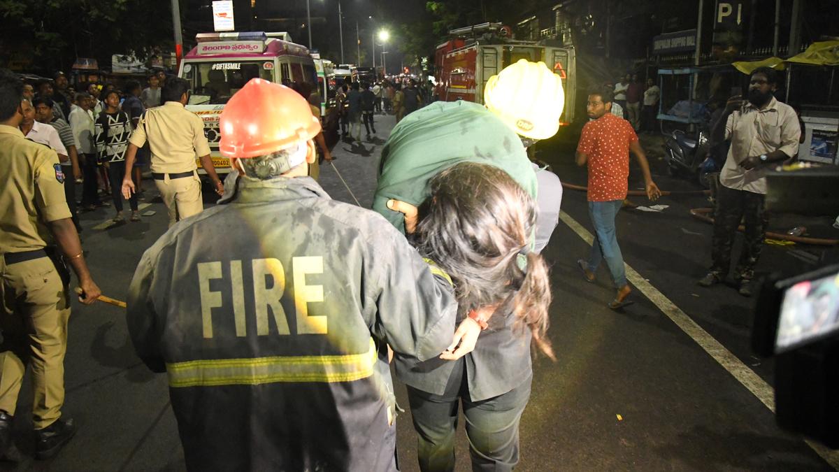 Major fire at Swapnalok complex, no casualties reported