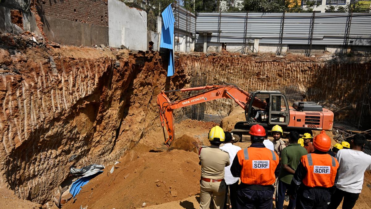 Three killed as cellar at under-construction site collapses in LB Nagar of Hyderabad