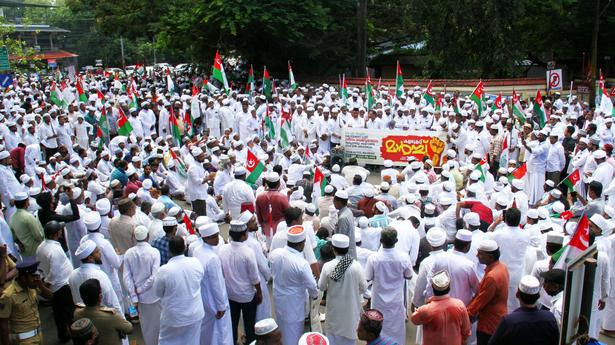 Protest against appointment of Sriram Venkitaraman as Collector