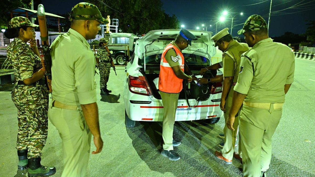 Chennai under tight security as 23,000 police, CAPF deployed for Assembly polls