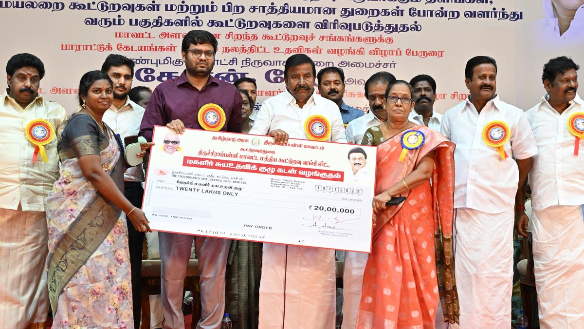 Cooperative institutions strengthened during DMK rule, says K.N. Nehru