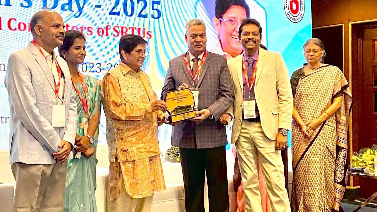 APSRTC bags national-level excellence awards in four categories