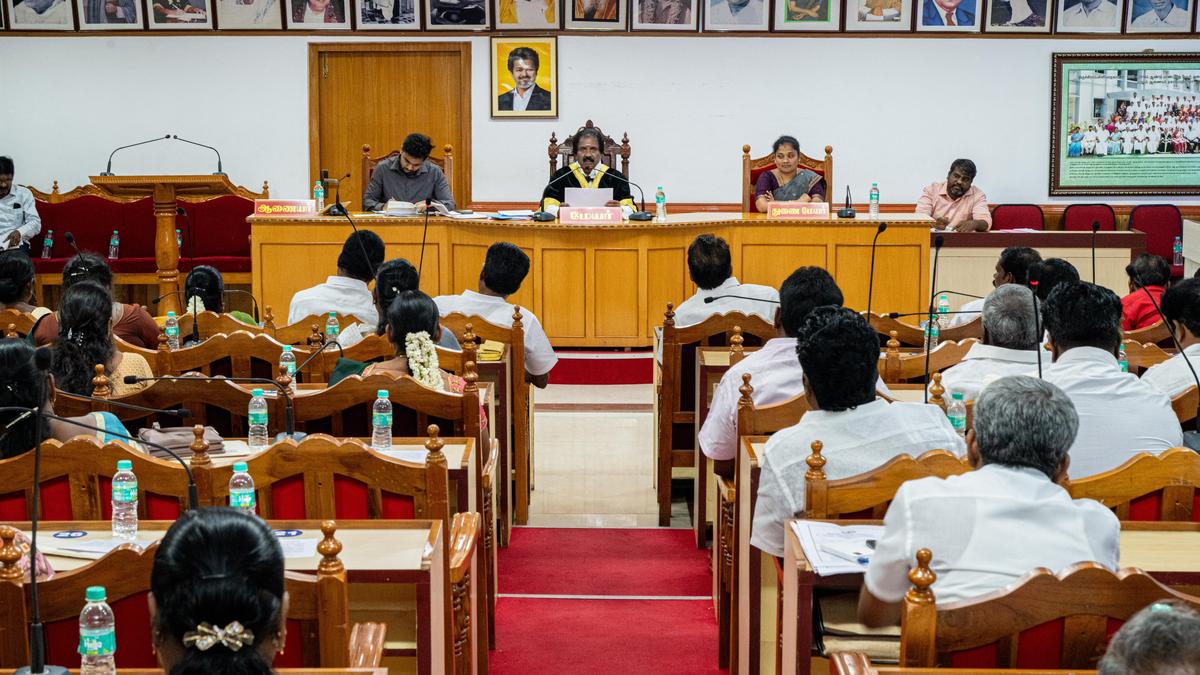 Councillors raise concerns over UGD delays, damaged roads in Tiruchi council meeting