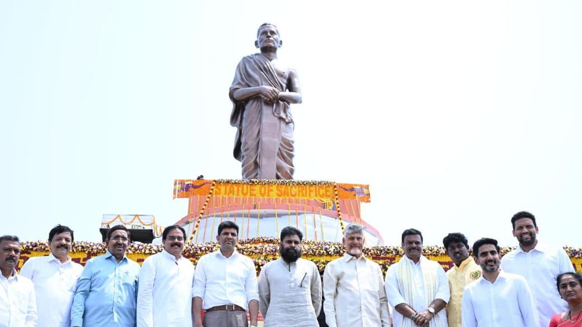 All-round growth of A.P. is true tribute to Potti Sriramulu, says Chandrababu Naidu