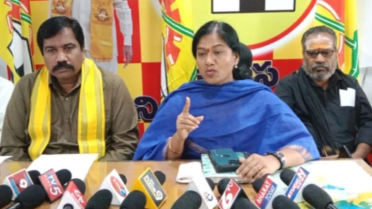 Proposal of three capitals hampered growth in all the regions of Andhra Pradesh, alleges former TDP MLA Sireesha