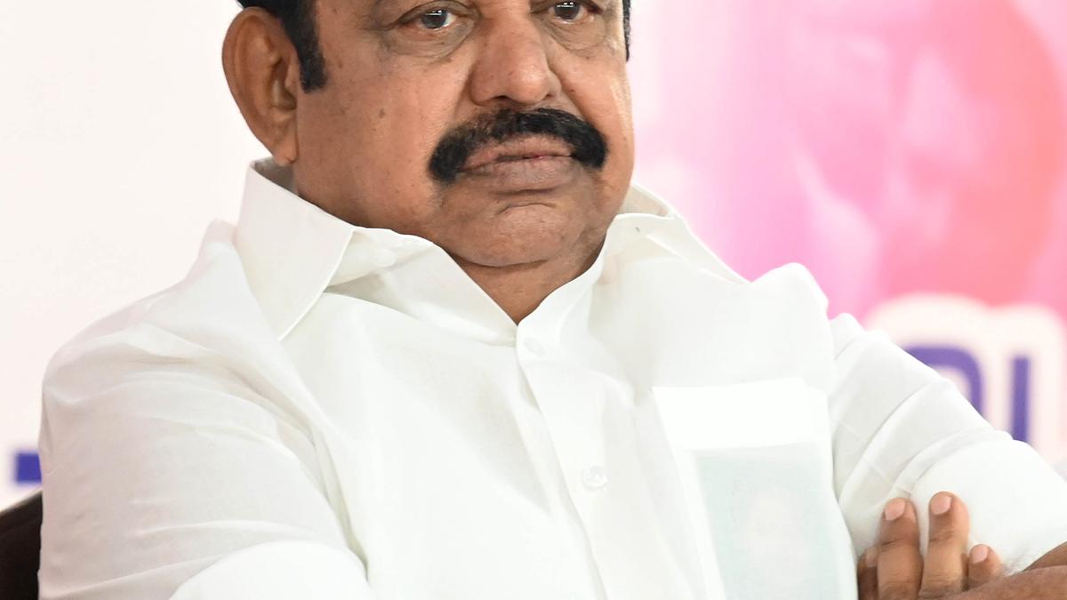 Palaniswami urges Chief Minister M.K. Stalin to release white paper on T.N.’s financial position