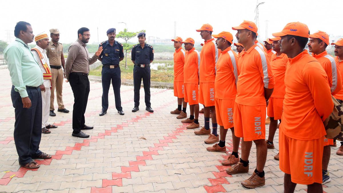 NDRF teams arrive in Nagapattinam Thanjavur The Hindu