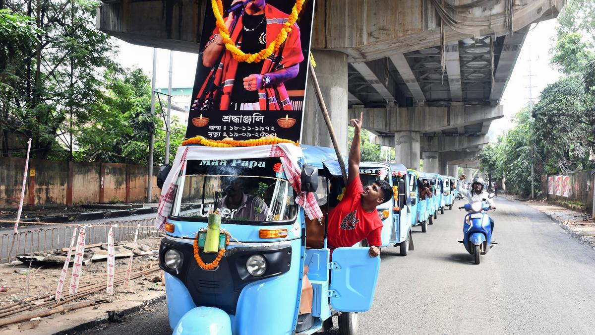 Singer Zubeen Garg's body arrives at Guwahati airport; thousands gather to get last glimpse