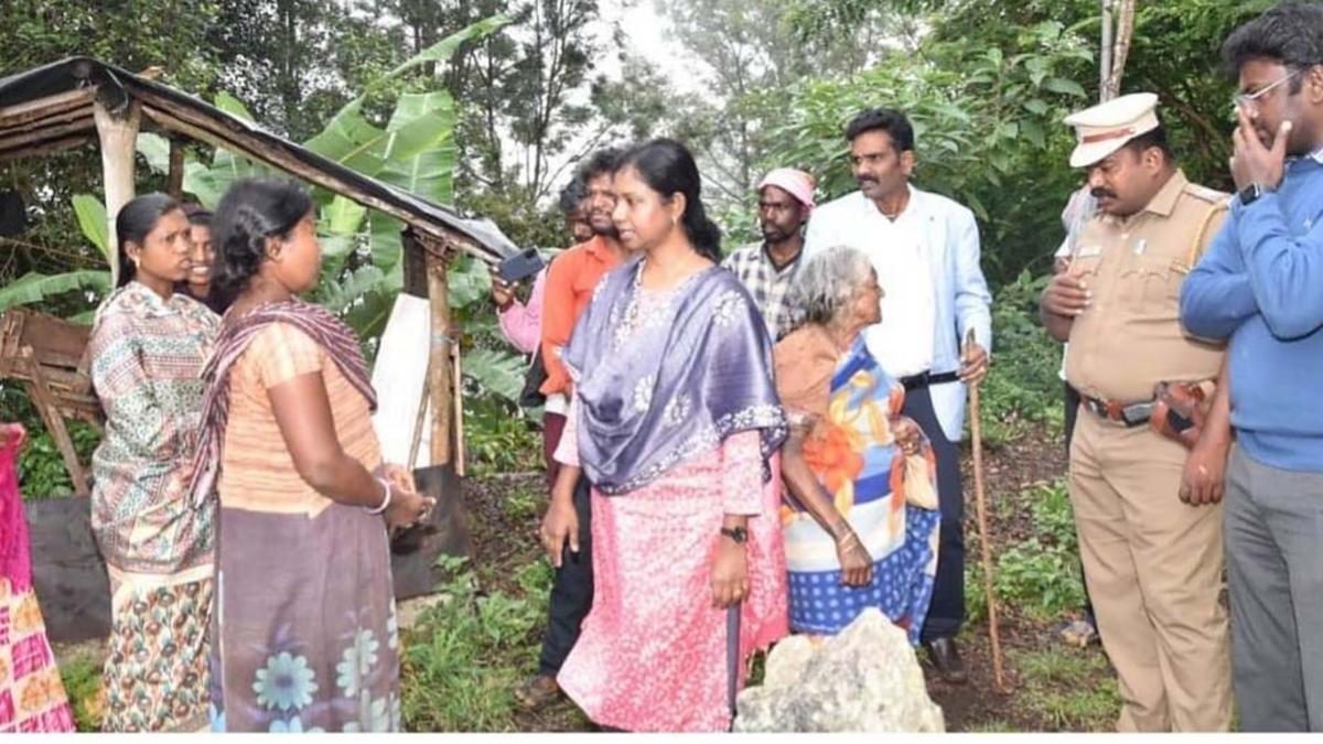 Nilgiris Collector treks 10 km to tribal villages in Coonoor as part of “Ungalai thedi ungal ooril” scheme