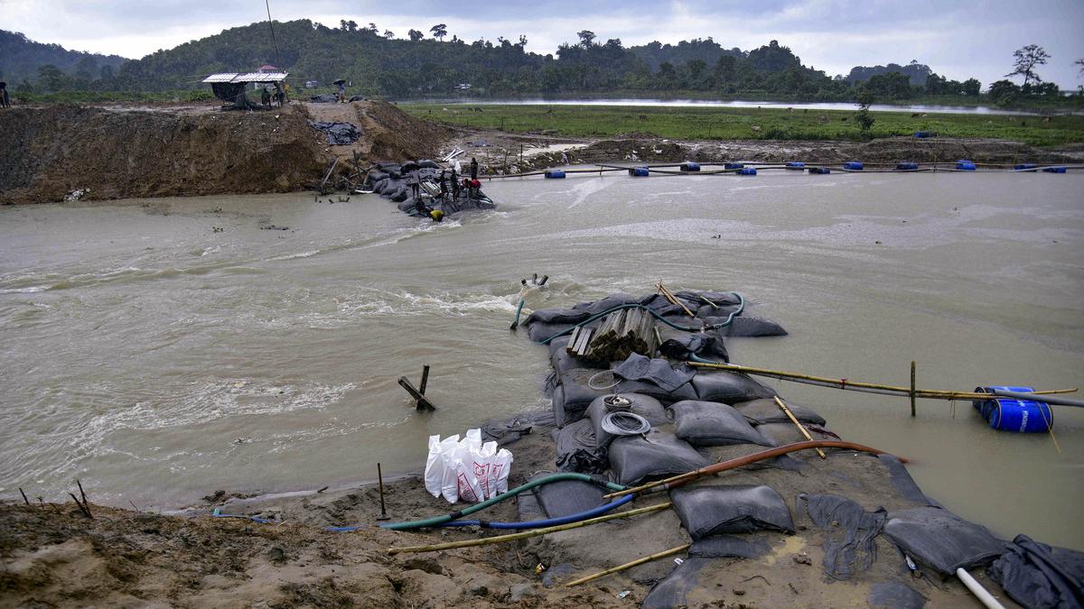 Assam flood situation grim despite water levels started receding in many parts