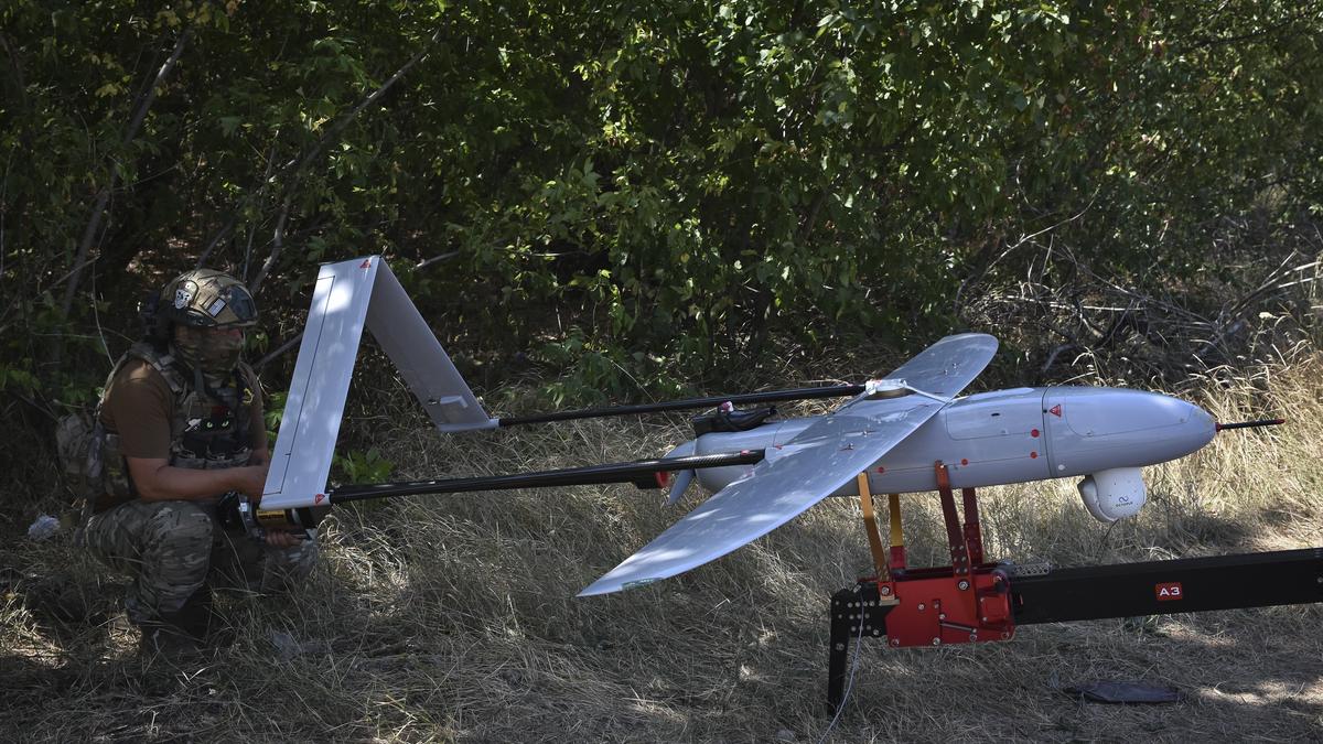 Ukraine’s children return to school as Russia launches drones and ballistic missiles at Kyiv