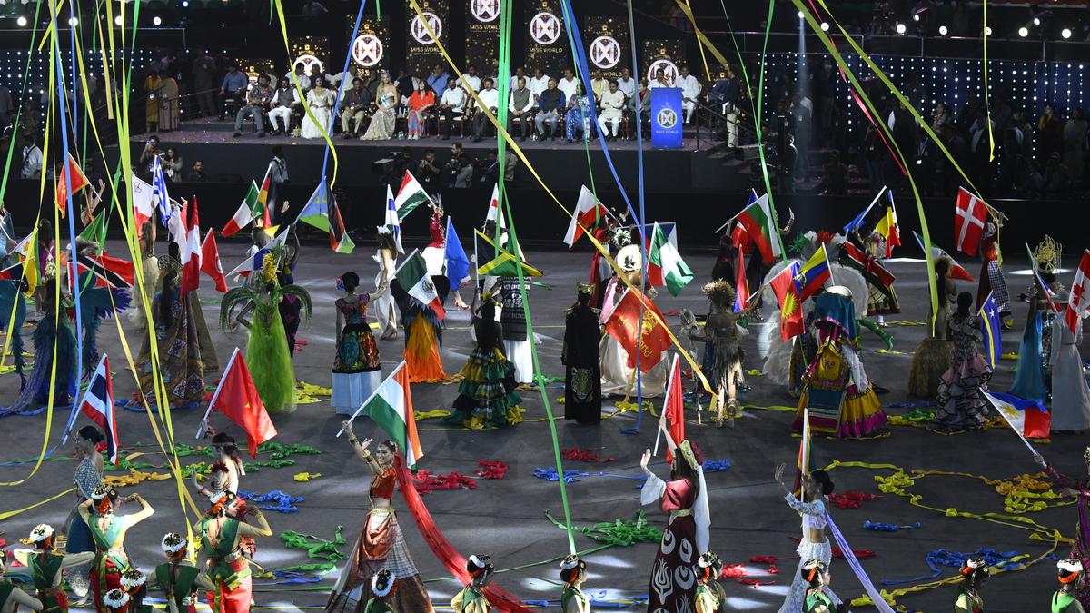 Miss World jamboree begins with a cultural extravaganza in Hyderabad