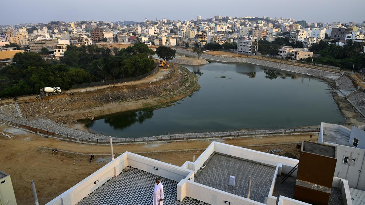 Hyderabad’s lakes rise from rubble, but not without ripples