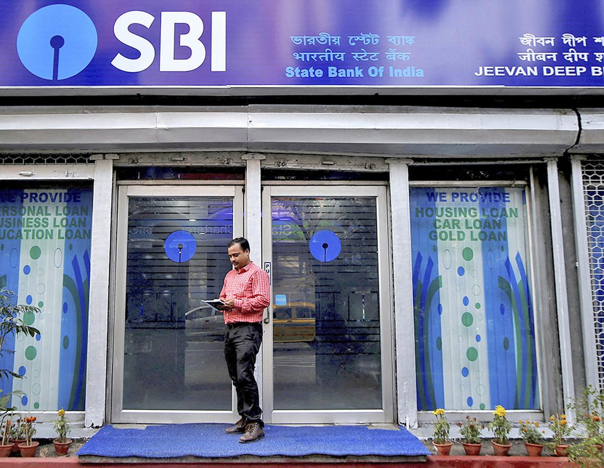 SBI Share price State Bank of India s stocks surge to all time high market cap crosses 8 lakh crore The Hindu