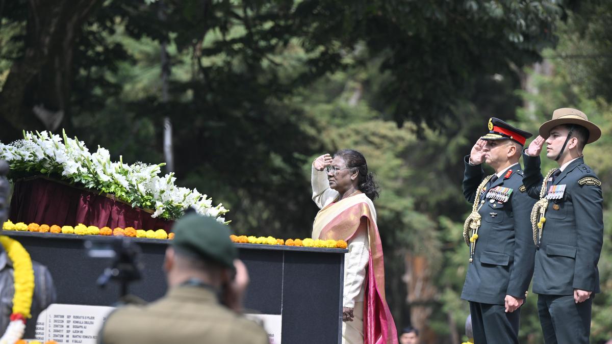 Defence sector growing exponentially due to ‘Make in India’ initiative: President Droupadi Murmu