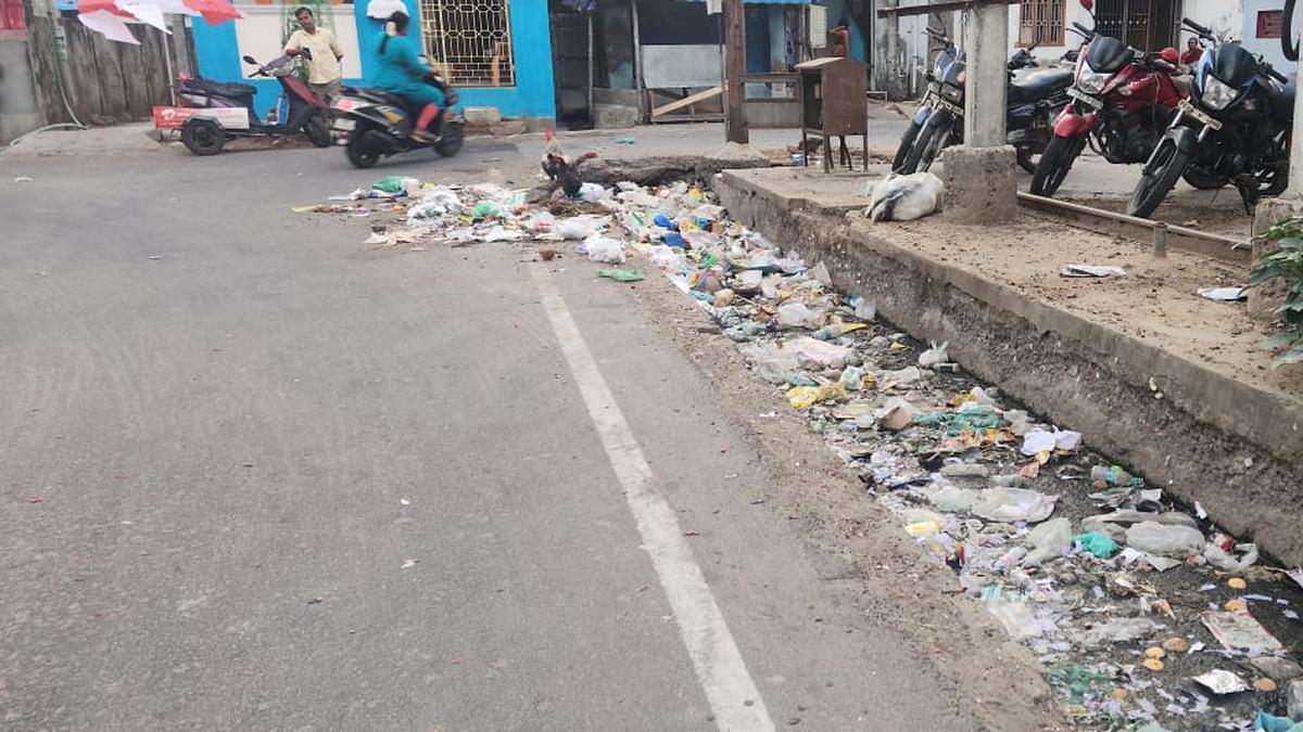 Garbage pile up in Karaikal streets raises health concerns among residents