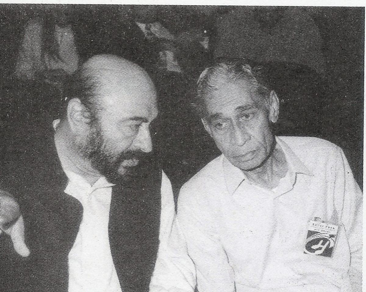 Govind with his mentor and guide VK Murthy