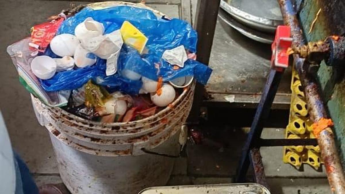 Hygiene violations flagged at eateries in MG Bus Station