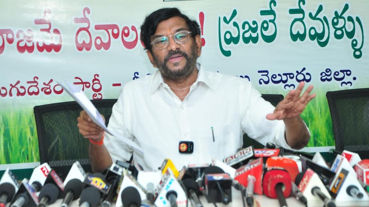 Three-phase power across Sarvepalli with ₹95 crore soon in A.P., says MLA Somireddy