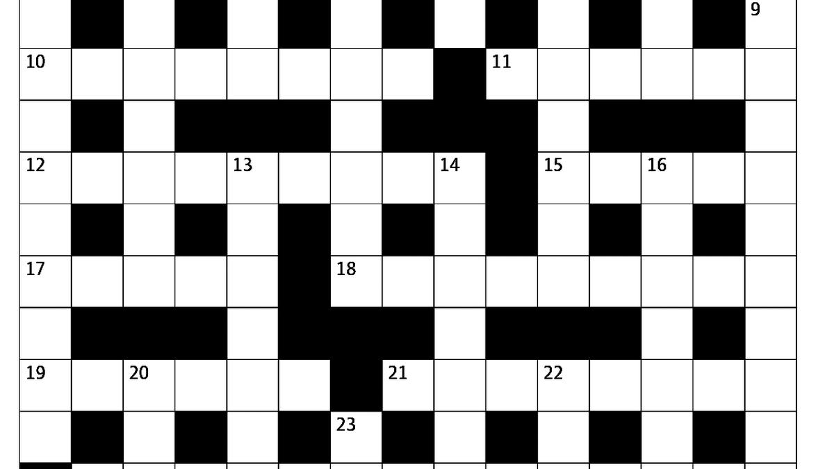 The Sunday Crossword No. 3251