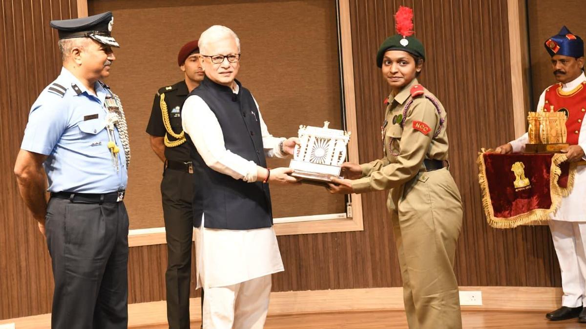 Andhra Loyola College cadet named best rider at R-Day fete
