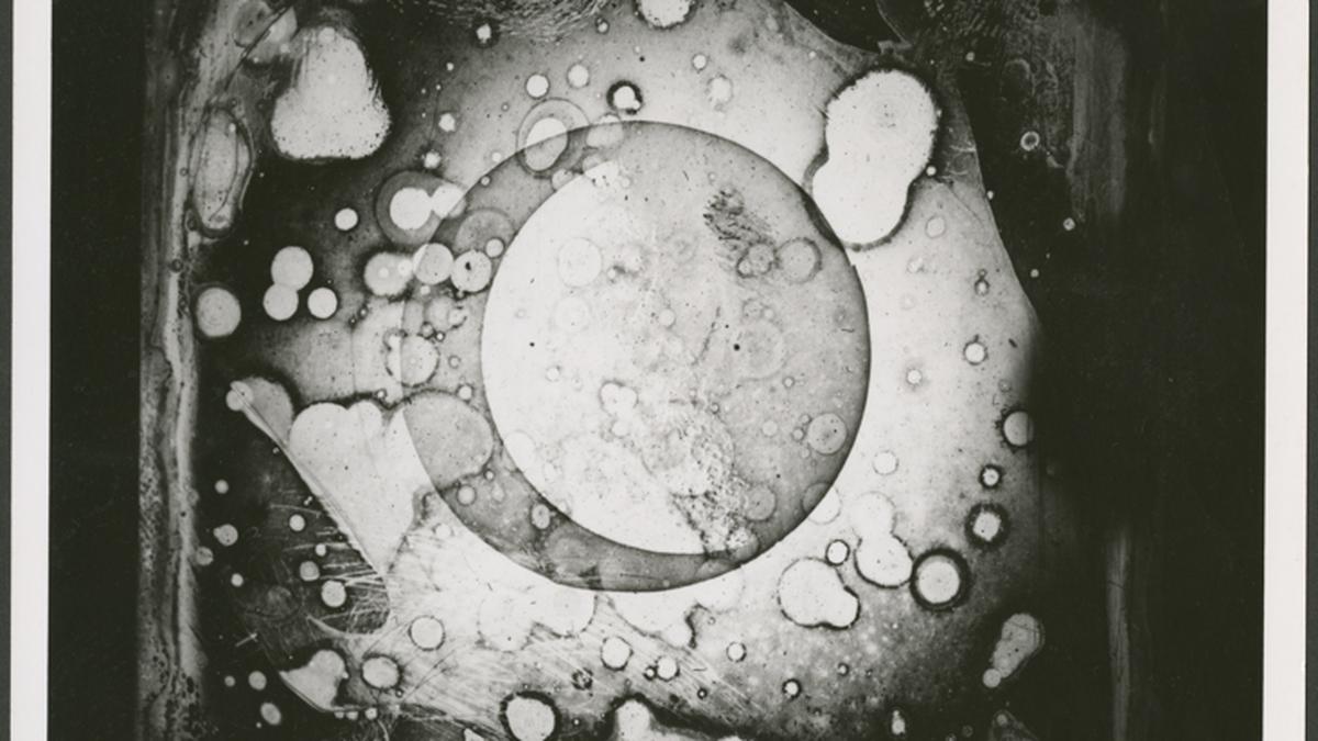 The oldest surviving photographs of the moon