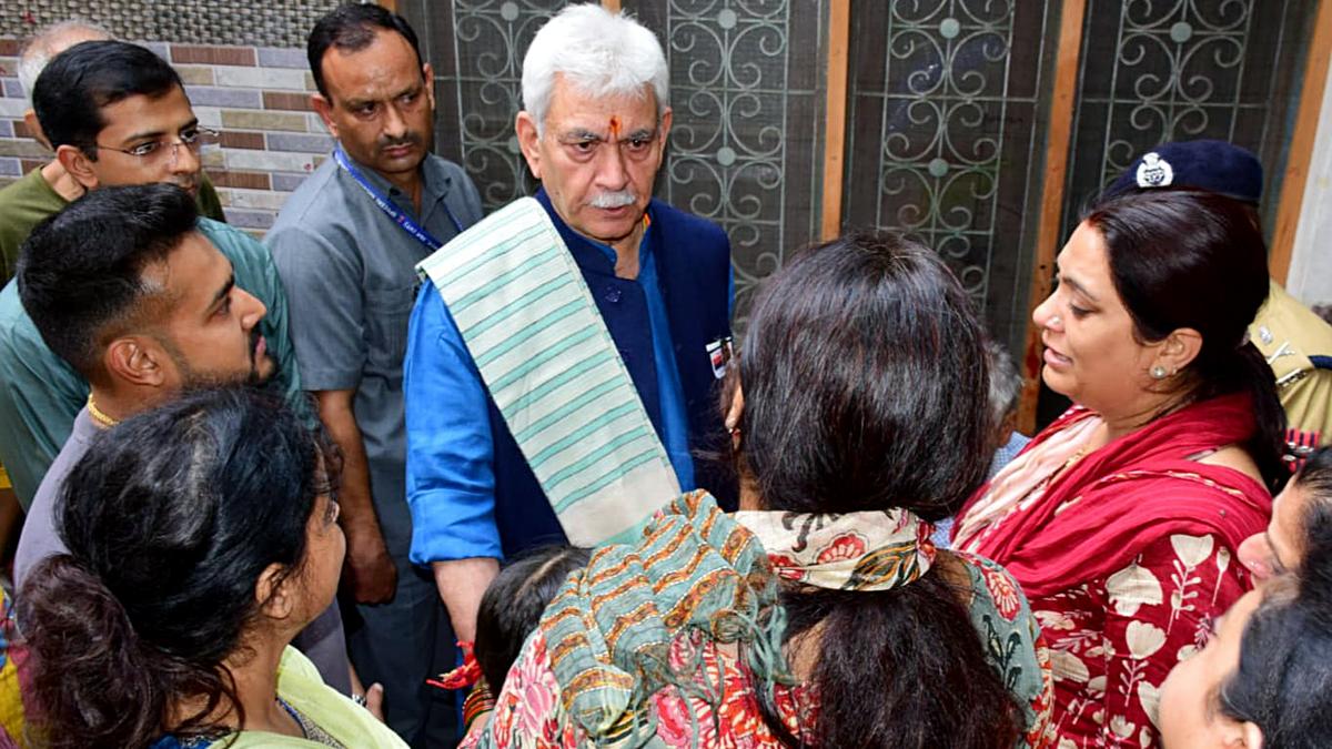 Ganderbal terror attack: Possibly two foreign terrorists involved, alleges J&K L-G Manoj Sinha