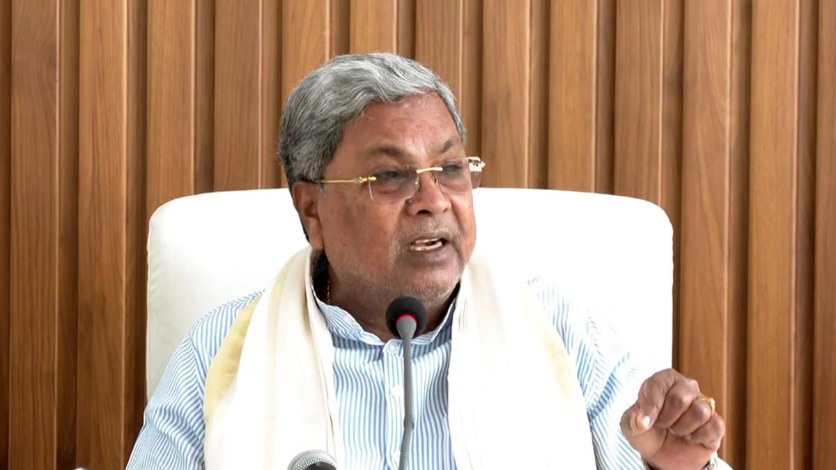 BJP and RSS have no faith in social justice, Karnataka CM Siddaramaiah