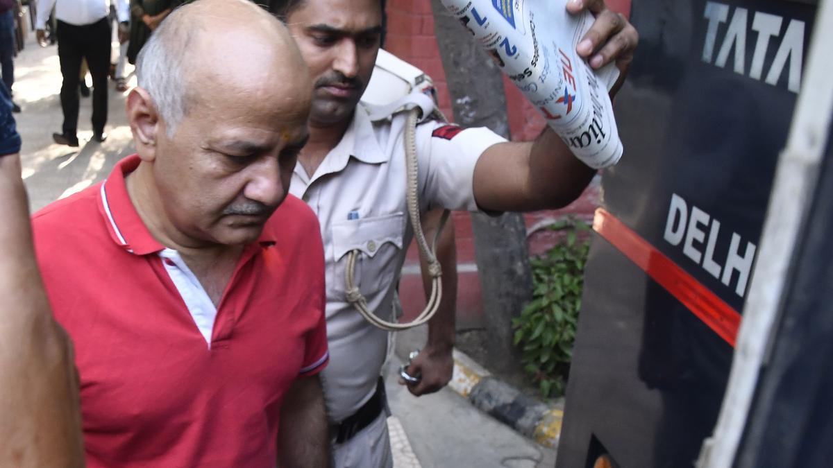 Sisodia arrives at his residence but fails to meet ailing wife, returns to Tihar jail