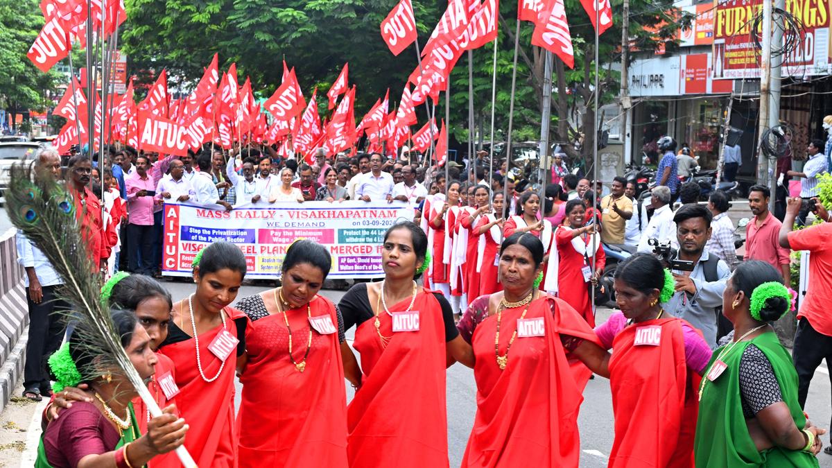 Central trade unions will observe black day on Sept. 23 to demand repeal of labour codes, says AITUC national general secretary