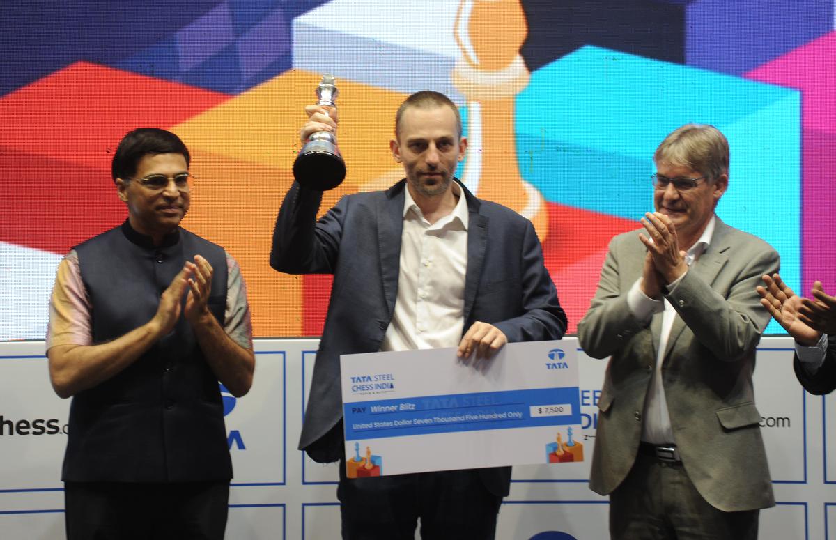 Alexander Grischuk wins Tata Steel Chess India Blitz